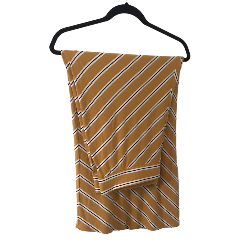 Westport 1X striped maxi skirt